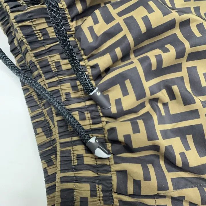 Fendi Fendi Logo Printed Casual Pants for Men 0079 Size US 44 / EU 60 - 7 Thumbnail
