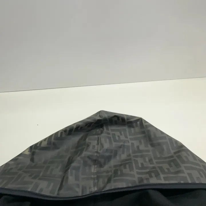 Fendi Fendi Black Zip Hooded Jacket for Men 0079 Size US XXL / EU 58 / 5 - 8 Thumbnail