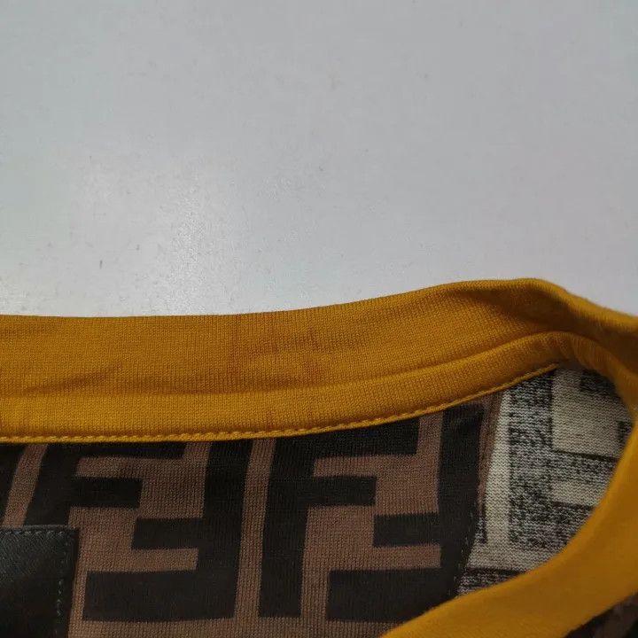 Fendi Fendi Classic Logo Print Short Sleeve T-Shirt 0079 Size US M / EU 48-50 / 2 - 7 Thumbnail
