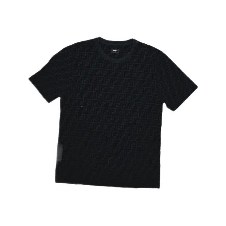 Fendi Fendi Monogram Logo Short Sleeve T-Shirt 0079 Size US M / EU 48-50 / 2 - 2 Thumbnail
