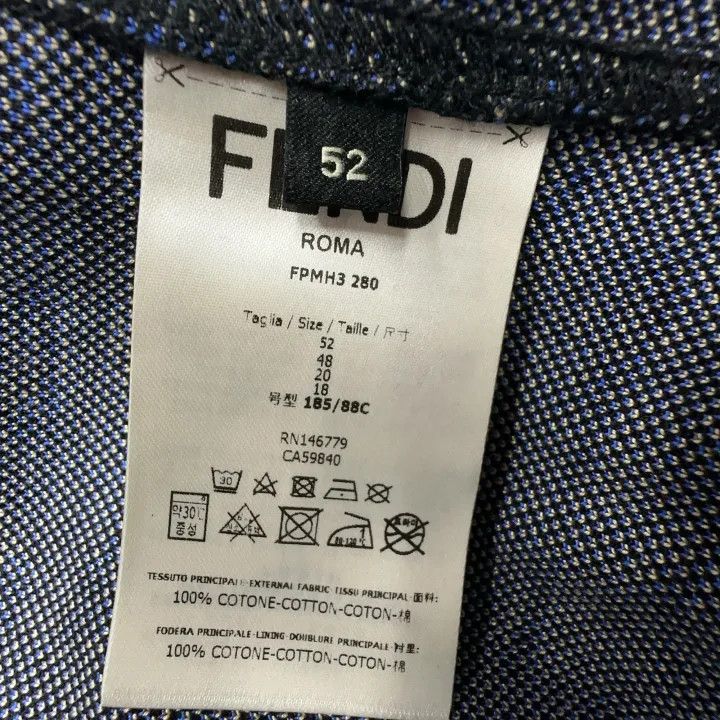 Fendi Fendi Casual Stylish Versatile Jacket 0079 Size US L / EU 52-54 / 3 - 4 Thumbnail
