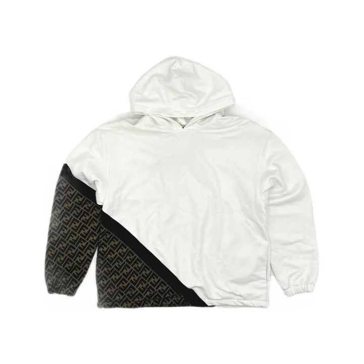 Fendi Fendi SS23 Color Block Hoodie for Men 0079 Size US M / EU 48-50 / 2 - 2 Thumbnail