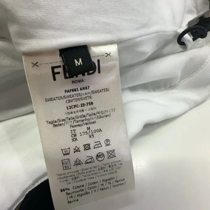 Fendi Fendi SS23 Color Block Hoodie for Men 0079 Size US M / EU 48-50 / 2 - 6 Thumbnail