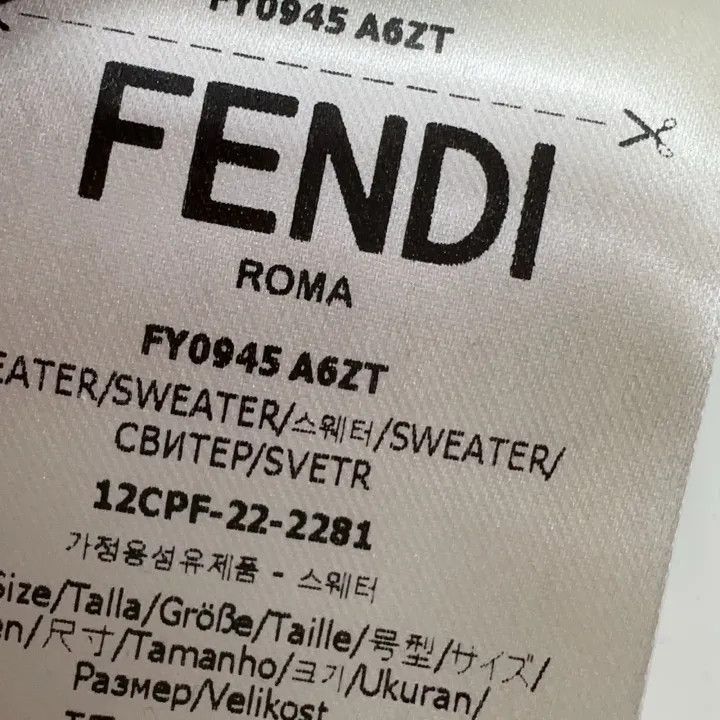 Fendi Fendi FW22 Logo Print Hoodie for Men 0079 Size US XXL / EU 58 / 5 - 5 Thumbnail