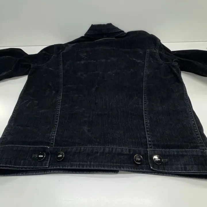 Fendi Fendi Logo Plush Denim Jacket 0079 Size US L / EU 52-54 / 3 - 13 Thumbnail