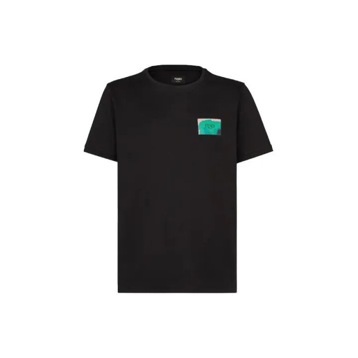 Fendi Fendi SS23 Logo Print Short Sleeve Tee 0079 Size US S / EU 44-46 / 1 - 2 Thumbnail