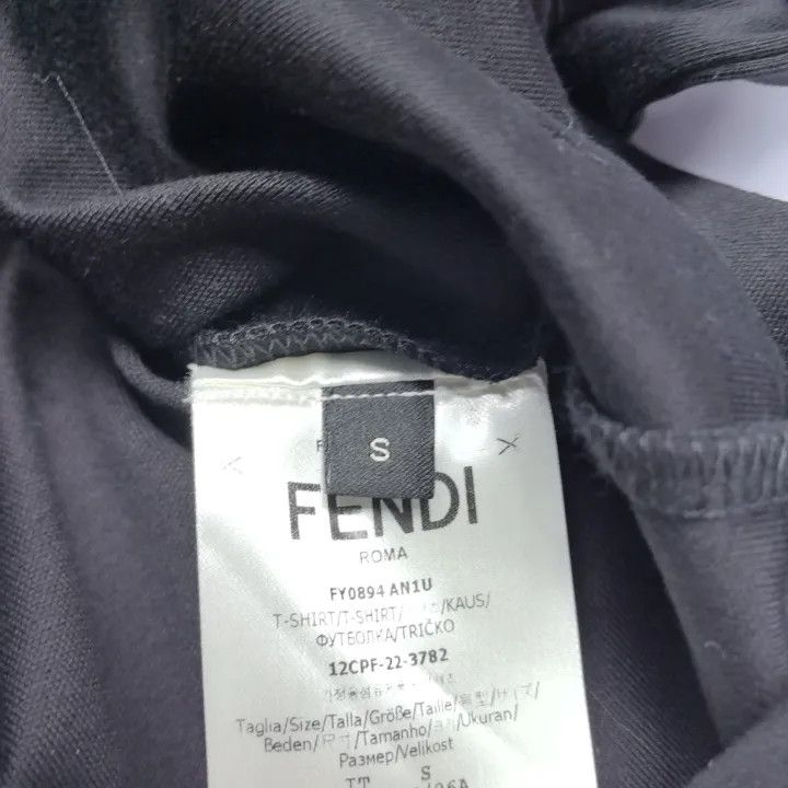 Fendi Fendi SS23 Logo Print Short Sleeve Tee 0079 Size US S / EU 44-46 / 1 - 5 Thumbnail