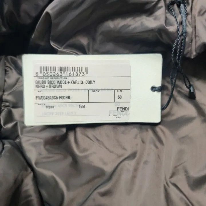 Fendi Fendi Color Block Logo Zip-Up Casual Jacket 0079 Size US L / EU 52-54 / 3 - 4 Thumbnail