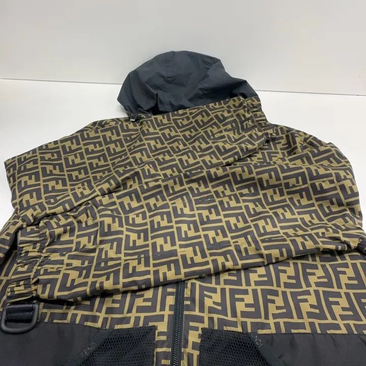 Fendi Fendi Reversible Cotton Windbreaker for Men 0079 Size US L / EU 52-54 / 3 - 10 Thumbnail