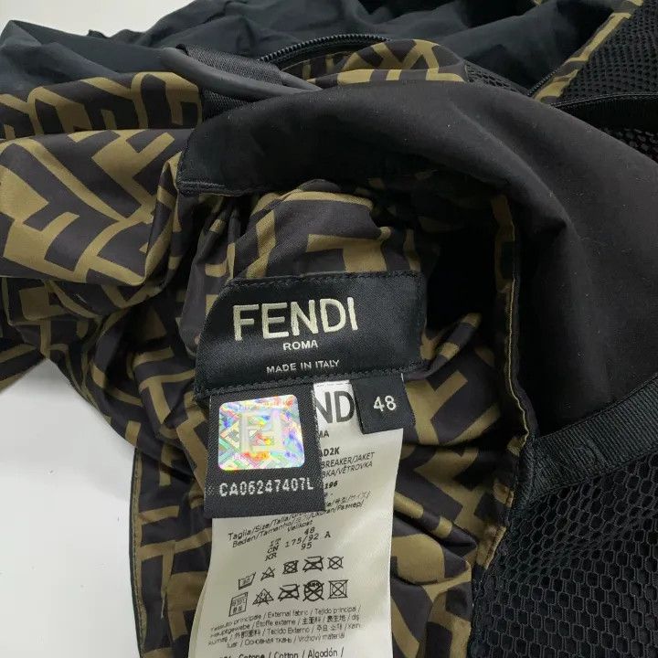 Fendi Fendi Reversible Cotton Windbreaker for Men 0079 Size US L / EU 52-54 / 3 - 6 Thumbnail