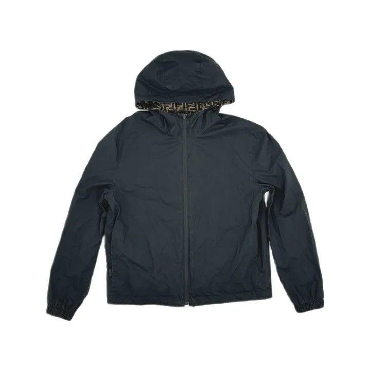Fendi Fendi Reversible Cotton Windbreaker for Men 0079 Size US L / EU 52-54 / 3 - 2 Thumbnail