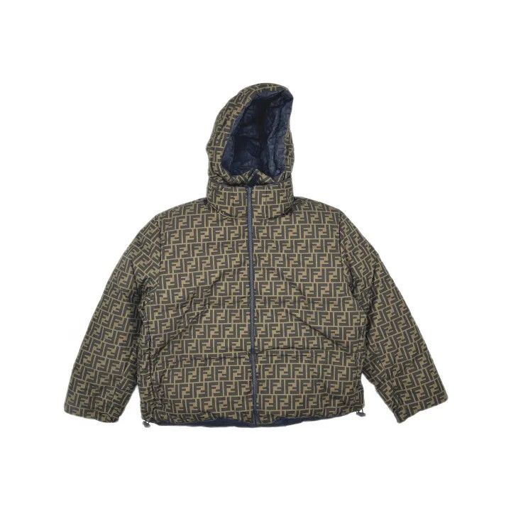 Fendi Fendi Double-sided Printed Puffer Jacket 0079 Size US M / EU 48-50 / 2 - 2 Thumbnail