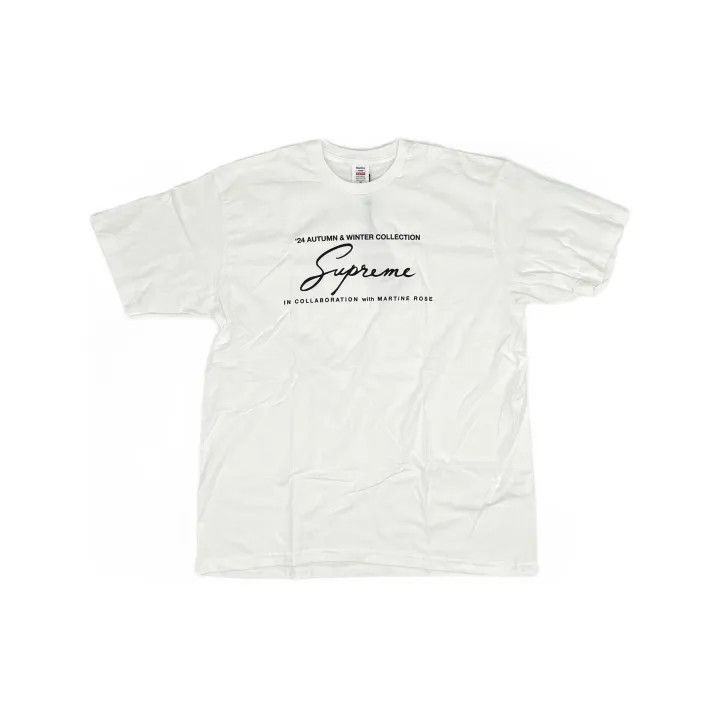Supreme Supreme Martine Rose FW24 Logo Tee 0079 Size US XL / EU 56 / 4 - 2 Thumbnail