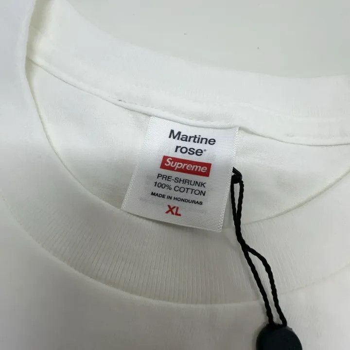 Supreme Supreme Martine Rose FW24 Logo Tee 0079 Size US XL / EU 56 / 4 - 4 Thumbnail