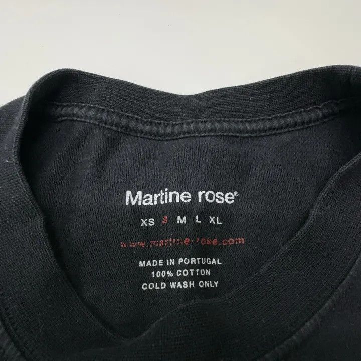 Martine Rose Martine Rose Casual Short Sleeve T-Shirt 0079 Size US S / EU 44-46 / 1 - 4 Thumbnail