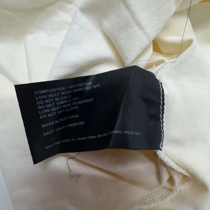 Martine Rose Martine Rose White T-Shirt for Autumn Collection 0079 Size US M / EU 48-50 / 2 - 6 Thumbnail
