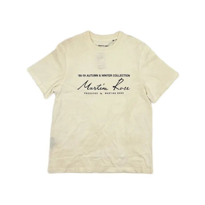 Martine Rose Martine Rose White T-Shirt for Autumn Collection 0079 Size US M / EU 48-50 / 2 - 2 Thumbnail