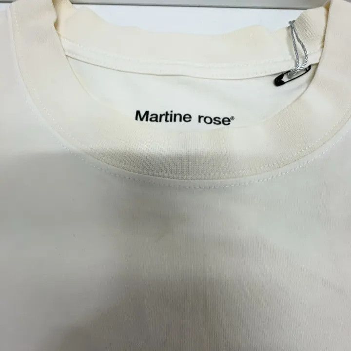 Martine Rose Martine Rose White T-Shirt for Autumn Collection 0079 Size US M / EU 48-50 / 2 - 10 Thumbnail