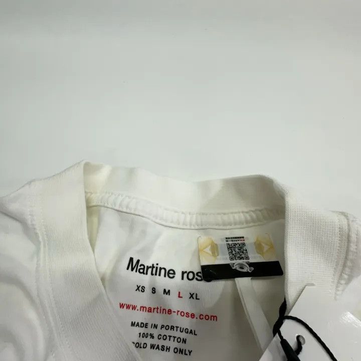 Martine Rose Martine Rose Logo Long Sleeve T-Shirt for Men 0079 Size US L / EU 52-54 / 3 - 6 Thumbnail