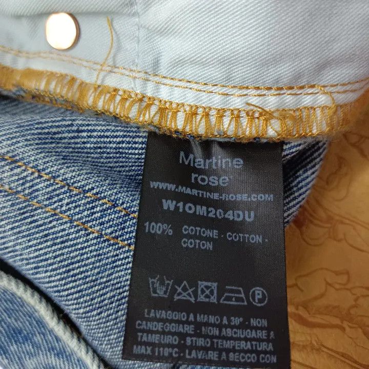 Martine Rose Martine Rose Casual Denim Pants in Blue 0079 Size US 26 / EU 42 - 3 Thumbnail
