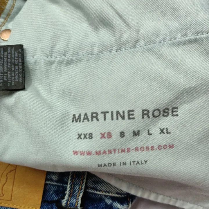Martine Rose Martine Rose Casual Denim Pants in Blue 0079 Size US 26 / EU 42 - 2 Thumbnail