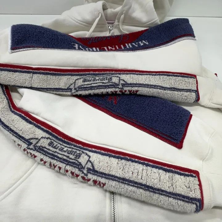Martine Rose Supreme x Martine Rose Towel Zip Up Hoodie 0079 Size US S / EU 44-46 / 1 - 11 Thumbnail