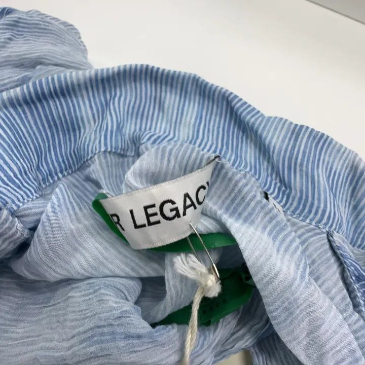Our Legacy Our Legacy Blue Printed Short Sleeve Shirt 0079 Size US L / EU 52-54 / 3 - 7 Thumbnail