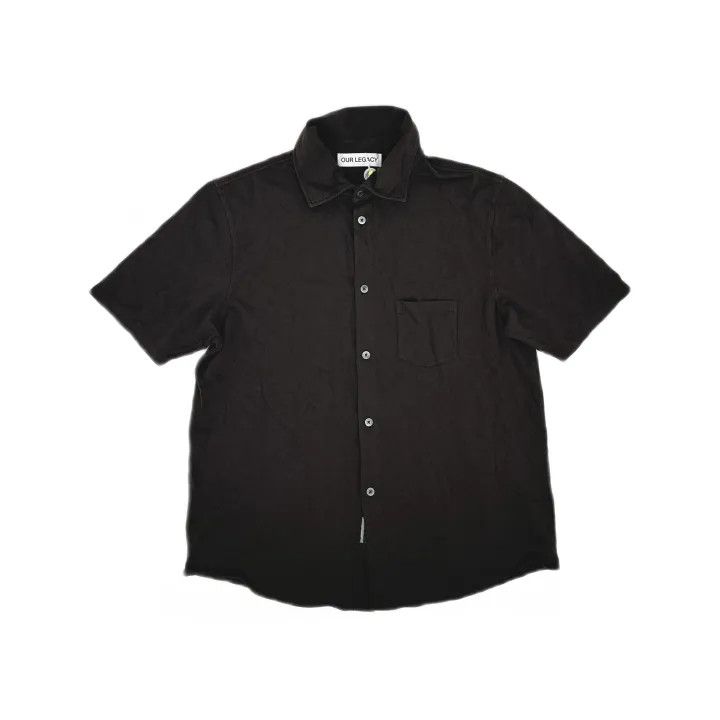 Our Legacy Our Legacy Brown Short Sleeve Shirt 0079 Size US M / EU 48-50 / 2 - 2 Thumbnail