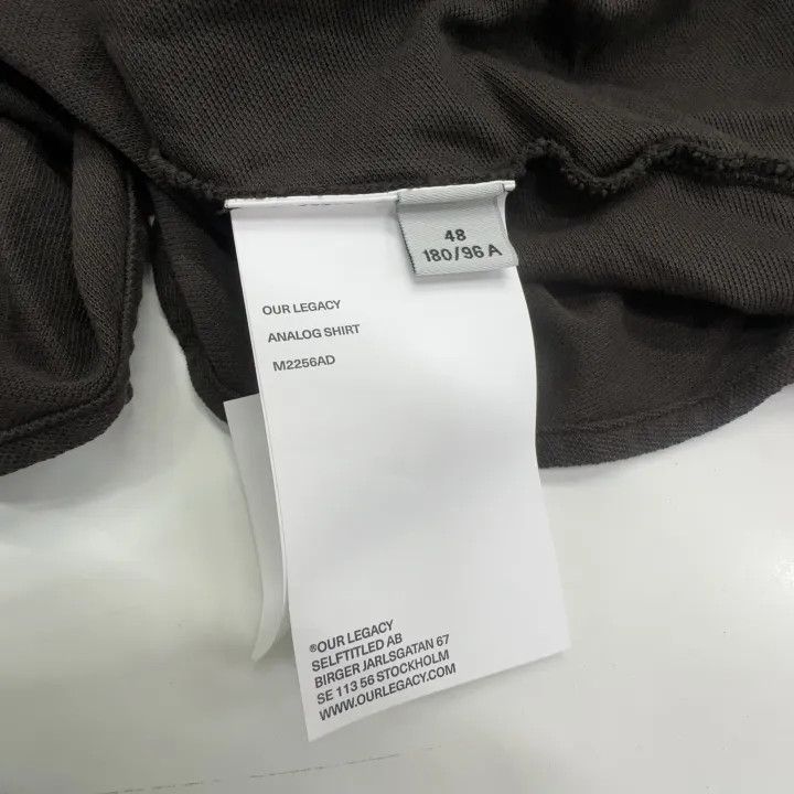 Our Legacy Our Legacy Brown Short Sleeve Shirt 0079 Size US M / EU 48-50 / 2 - 6 Thumbnail