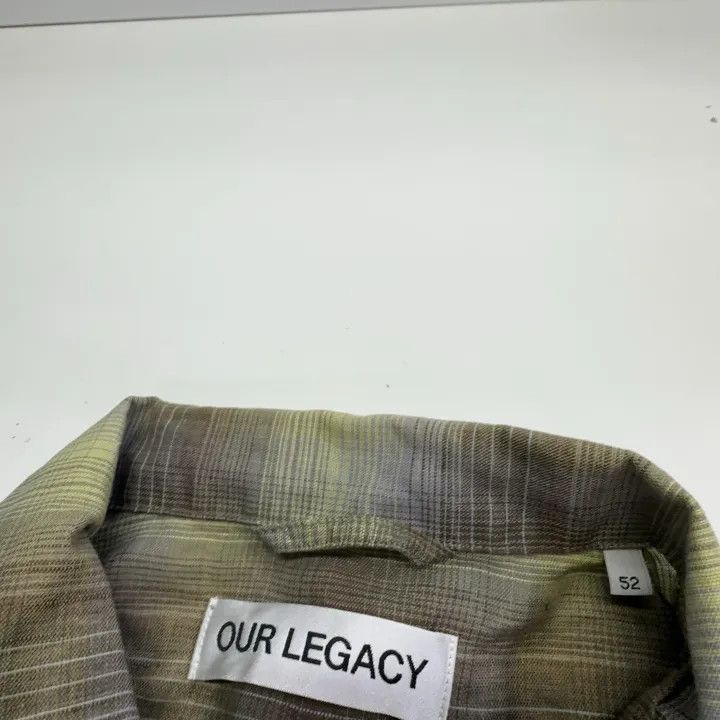 Our Legacy Our Legacy Plaid Long Sleeve Shirt for Men 0079 Size US L / EU 52-54 / 3 - 5 Thumbnail