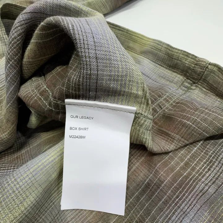 Our Legacy Our Legacy Plaid Long Sleeve Shirt for Men 0079 Size US L / EU 52-54 / 3 - 4 Thumbnail