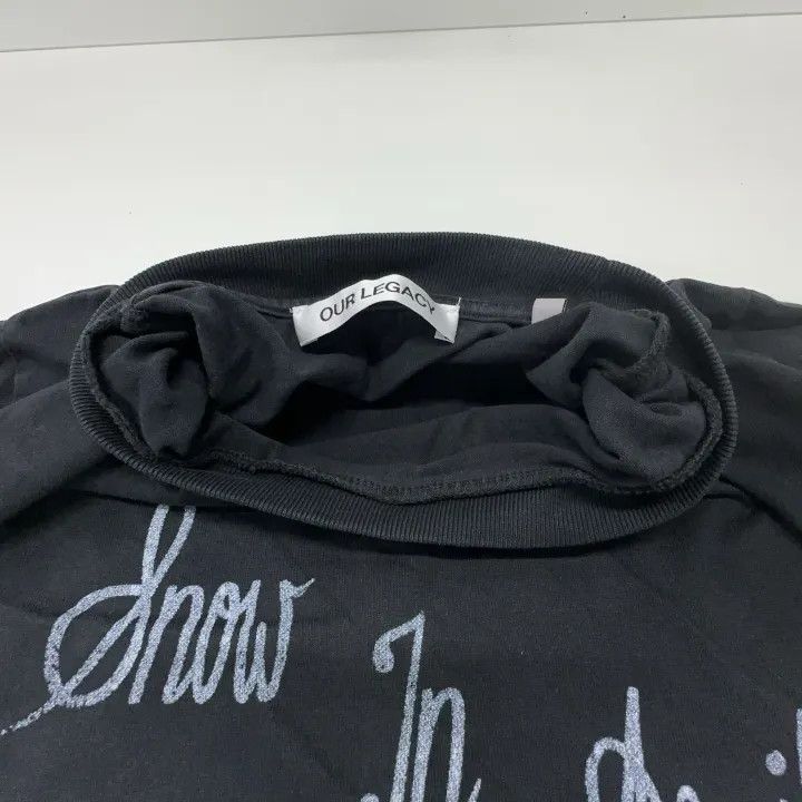 Our Legacy OUR LEGACY Casual Stylish Round Neck T-Shirt 0079 Size US L / EU 52-54 / 3 - 7 Thumbnail