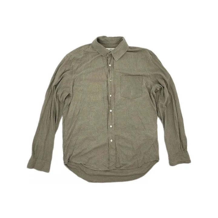 Our Legacy Our Legacy Green Long Sleeve Shirt 0079 Size US M / EU 48-50 / 2 - 2 Thumbnail