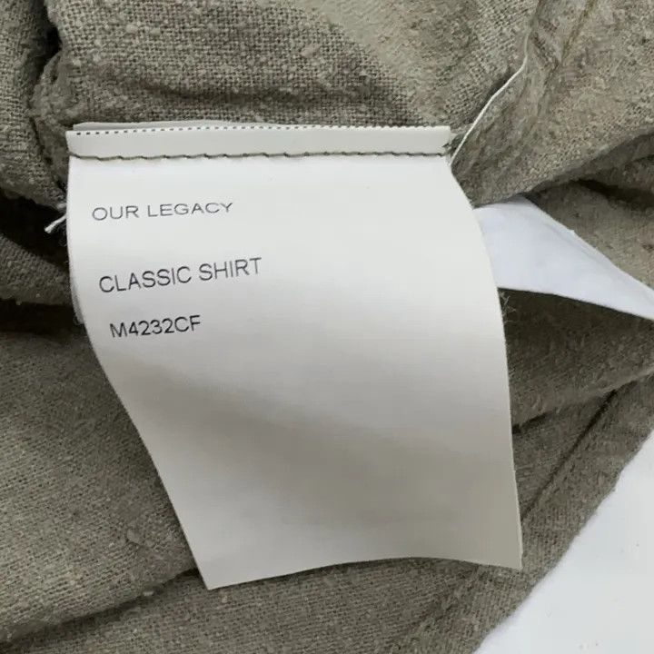 Our Legacy Our Legacy Green Long Sleeve Shirt 0079 Size US M / EU 48-50 / 2 - 6 Thumbnail