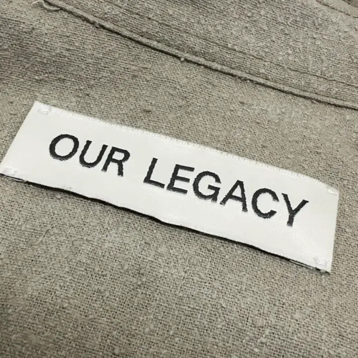 Our Legacy Our Legacy Green Long Sleeve Shirt 0079 Size US M / EU 48-50 / 2 - 4 Thumbnail