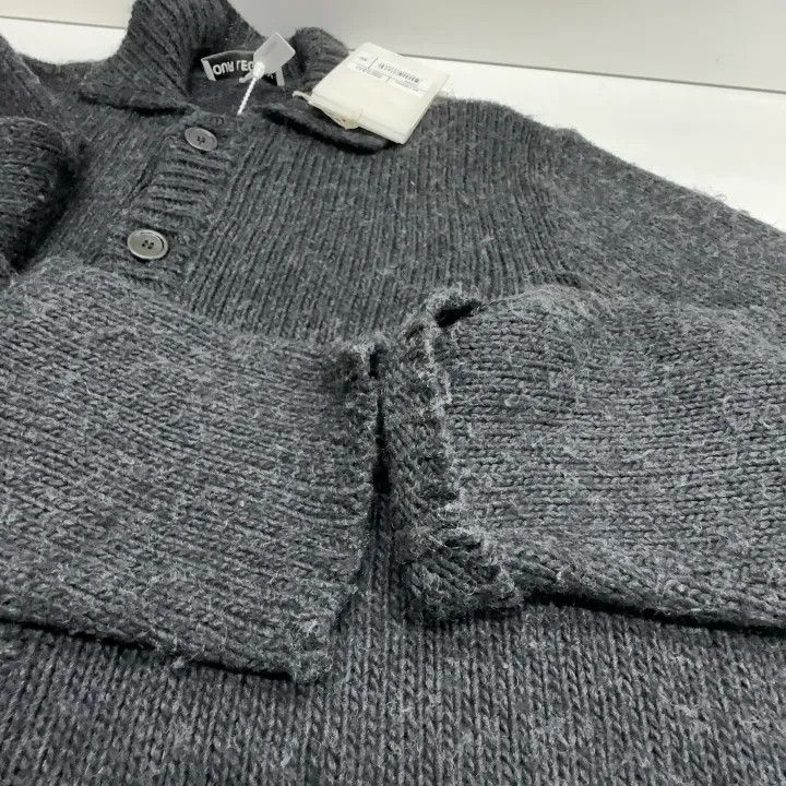 Our Legacy OUR LEGACY Black Knitted Cardigan for Men 0079 Size US L / EU 52-54 / 3 - 8 Thumbnail