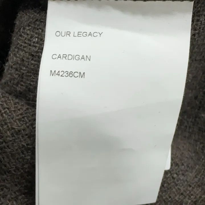 Our Legacy OUR LEGACY Men's V-Neck Knit Sweater 0079 Size US L / EU 52-54 / 3 - 6 Thumbnail