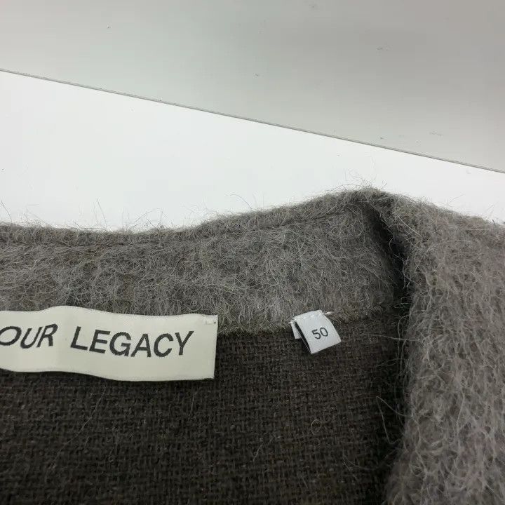 Our Legacy OUR LEGACY Men's V-Neck Knit Sweater 0079 Size US L / EU 52-54 / 3 - 5 Thumbnail