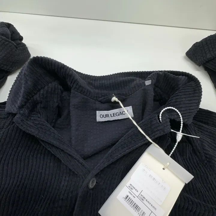 Our Legacy Our Legacy Black Pocketed Jacket 0079 Size US L / EU 52-54 / 3 - 9 Thumbnail