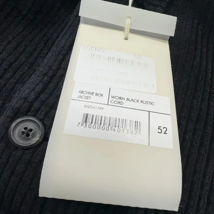 Our Legacy Our Legacy Black Pocketed Jacket 0079 Size US L / EU 52-54 / 3 - 5 Thumbnail