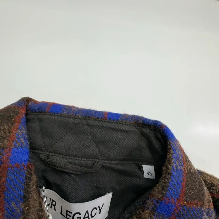 Our Legacy Our Legacy Brown Check Long Sleeve Shirt 0079 Size US M / EU 48-50 / 2 - 5 Thumbnail