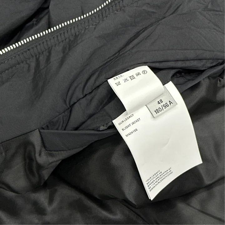 Our Legacy Our Legacy Black Lightweight Water-Resistant Jacket 0079 Size US M / EU 48-50 / 2 - 3 Thumbnail