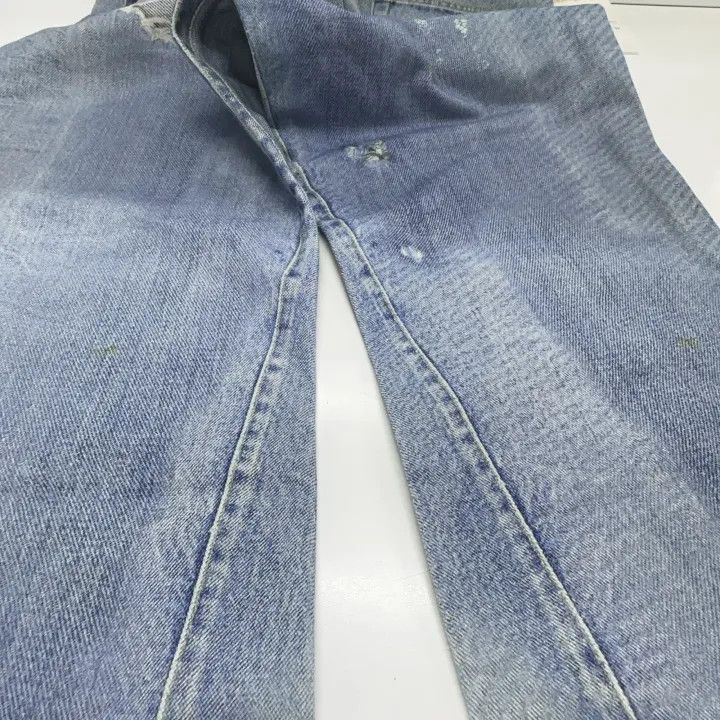 Our Legacy OUR LEGACY Third Cut Graphic Denim Pants 0079 Size US 32 / EU 48 - 9 Thumbnail