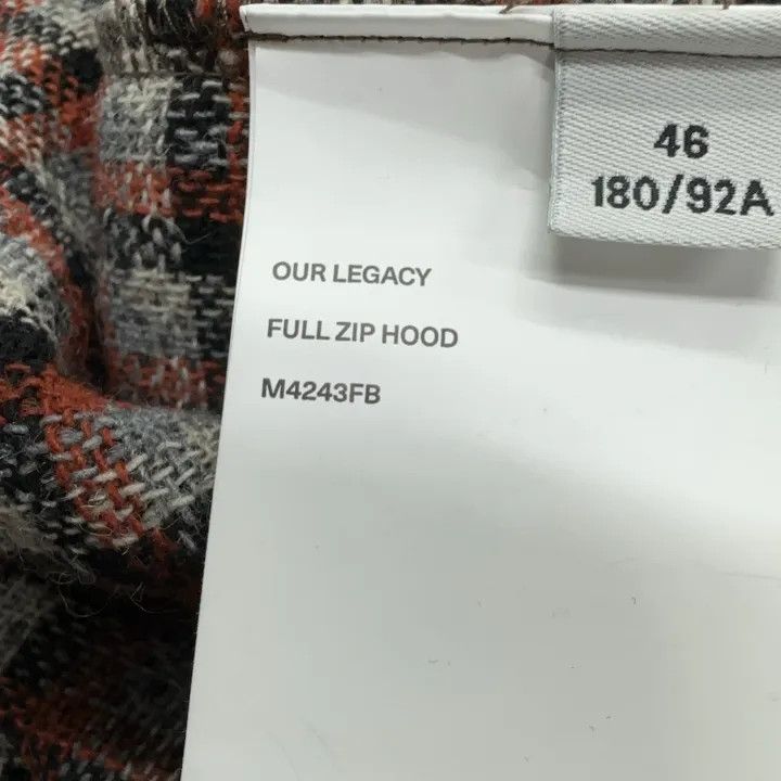 Our Legacy Our Legacy Fuzzy Wool Plaid Hooded Knit Jacket 0079 Size US M / EU 48-50 / 2 - 5 Thumbnail