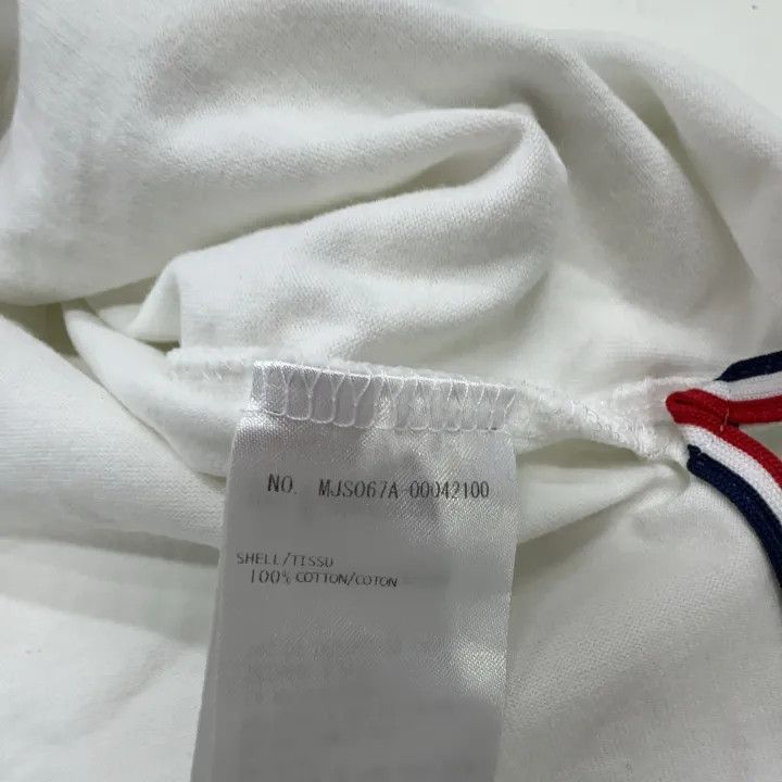 Thom Browne Thom Browne White Short Sleeve T-Shirt 0079 Size US M / EU 48-50 / 2 - 5 Thumbnail
