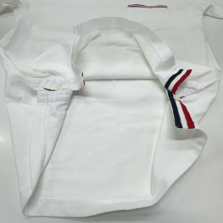 Thom Browne Thom Browne Short Sleeve T-Shirt with Pocket 0079 Size US S / EU 44-46 / 1 - 10 Thumbnail