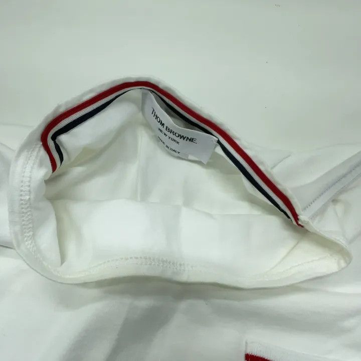 Thom Browne Thom Browne Short Sleeve T-Shirt with Pocket 0079 Size US S / EU 44-46 / 1 - 6 Thumbnail