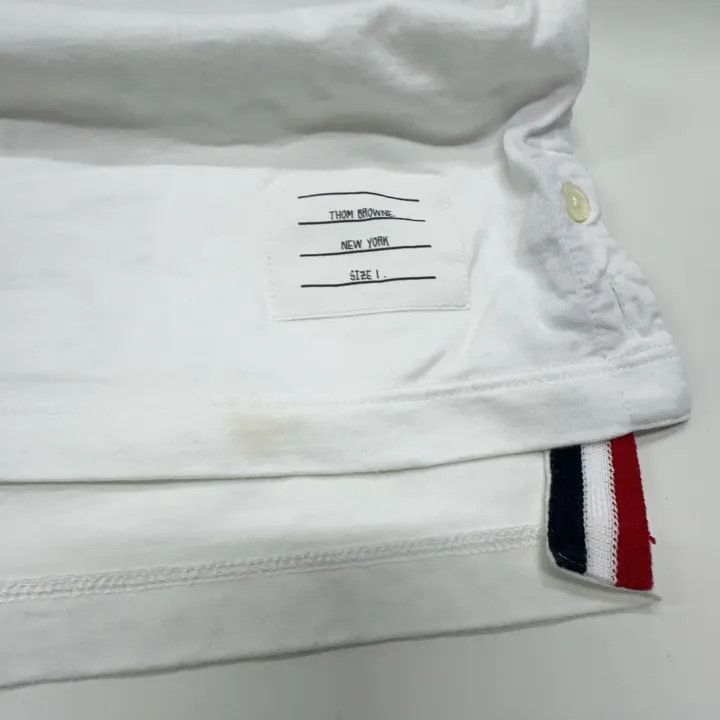 Thom Browne Thom Browne Short Sleeve T-Shirt with Pocket 0079 Size US S / EU 44-46 / 1 - 9 Thumbnail