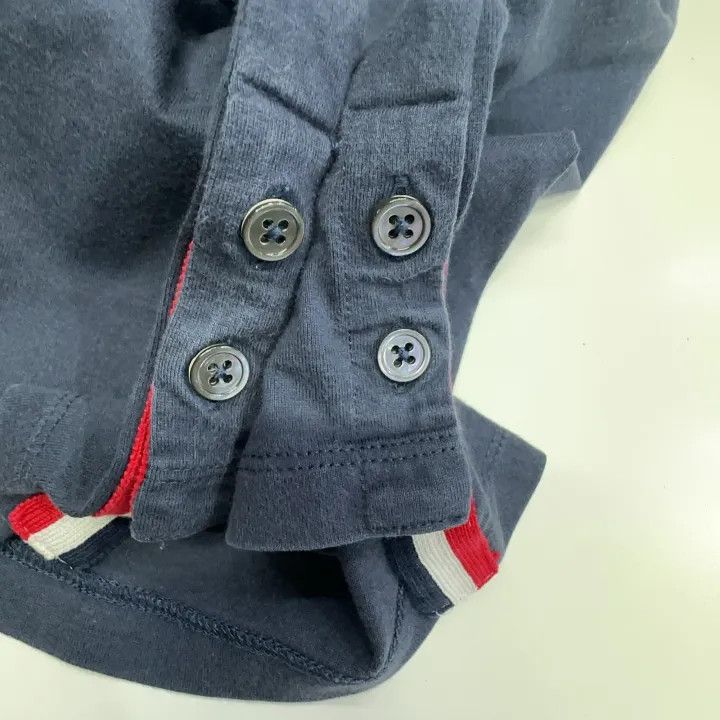 Thom Browne Thom Browne Long Sleeve Cotton Shirt Blue 0079 Size US S / EU 44-46 / 1 - 11 Thumbnail