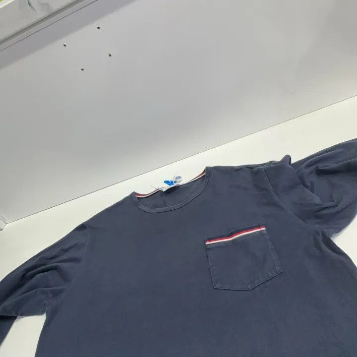 Thom Browne Thom Browne Long Sleeve Cotton Shirt Blue 0079 Size US S / EU 44-46 / 1 - 8 Thumbnail